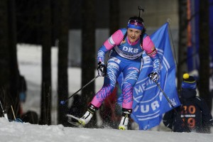 Российские биатлонистки пятые в кубке наций